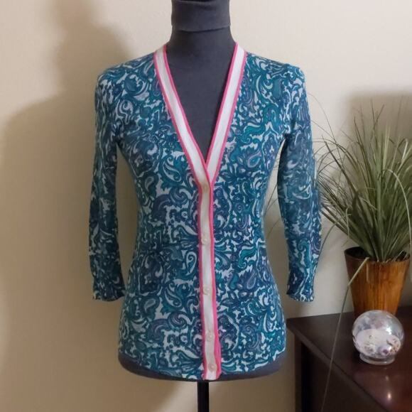 Loft Green & Pink Lightweight C… - Picture 2 of 6